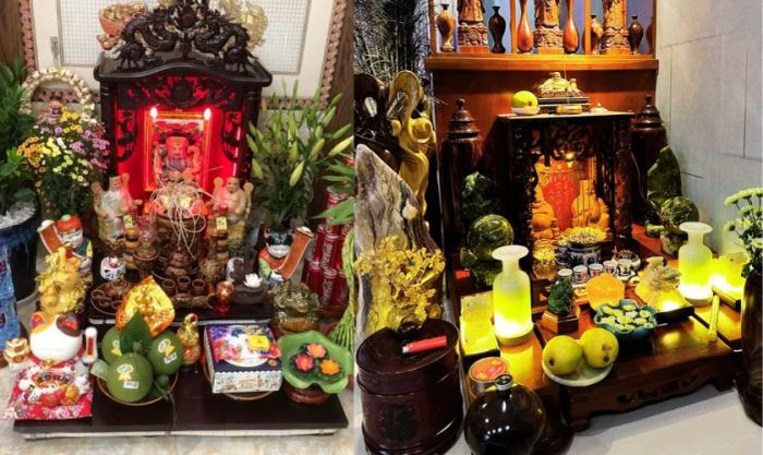 Vị trí nào trong nhà phù hợp để đặt bàn thờ Thần Tài?
