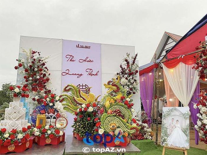 Đơn vị chuyên cung cấp dịch vụ mâm quả cưới hỏi tại TP. Cẩm Phả.