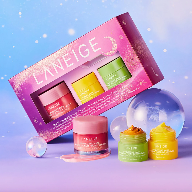 three-flavored lip mask set