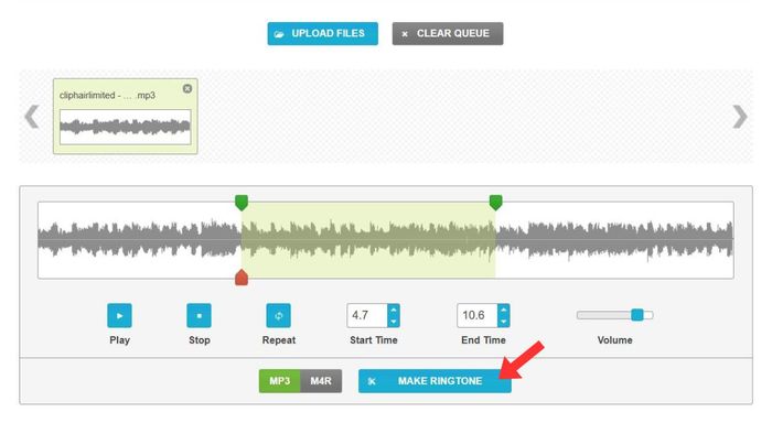 Hướng dẫn cắt file MP3 qua 3 bước - Phần 2