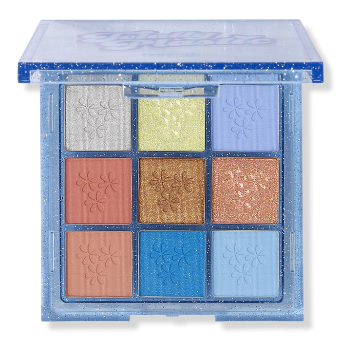 Open blue palette displayed