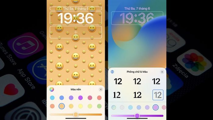 Hướng dẫn tùy chỉnh cài đặt hình nền cho màn hình khóa iPhone bước 4