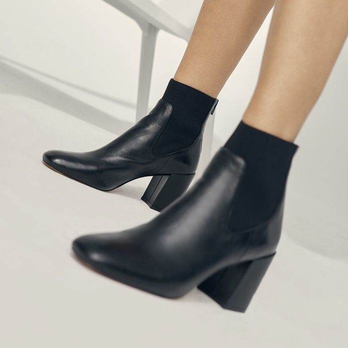 The black boots