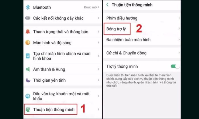 Truy cập cài đặt để tắt nút Home ảo khi không cần sử dụng