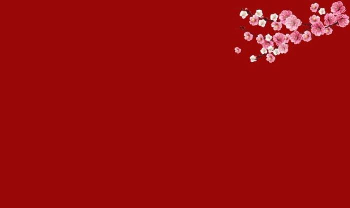 Hình nền PowerPoint Tết chủ đề hoa mai gây ấn tượng