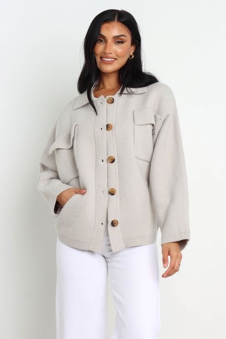model showcasing the shacket