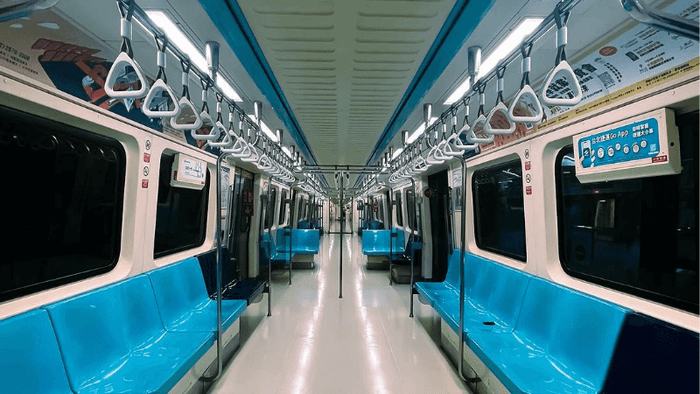 MRT subway in Taiwan