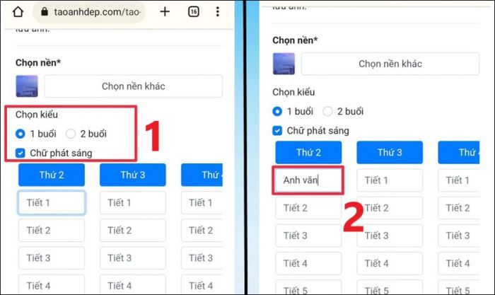 Nhập tên môn học
