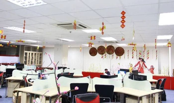 Trang trí Tết văn phòng mang lại ý nghĩa gì?