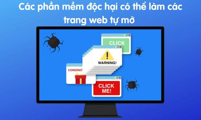 Tại sao các trang web lại tự mở trên Google Chrome?