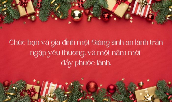 Những lời chúc Giáng sinh và năm mới ý nghĩa
