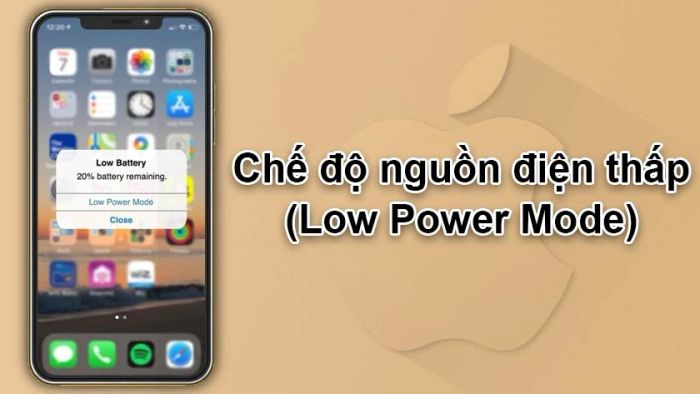 chế độ tiết kiệm pin trên iphone là gì