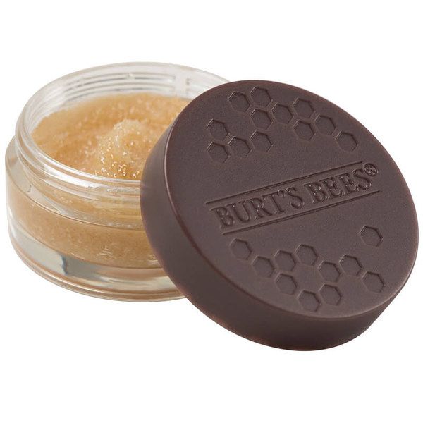 a jar of sugary crystal scrub