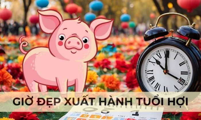 Thời gian xuất hành đẹp nhất ngày mùng 6 Tết 2025 dành cho tuổi Hợi