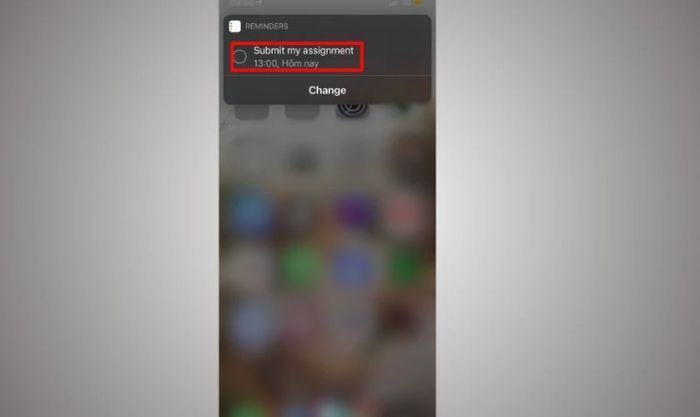 Tạo lời nhắc trên iPhone bằng Siri