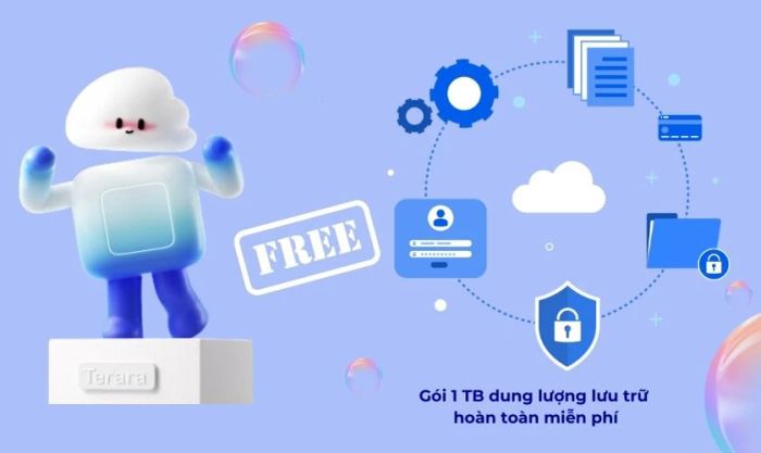 Terabox cung cấp cả gói miễn phí và gói trả phí để phù hợp với nhu cầu của bạn