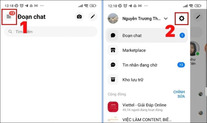 cách thay đổi liên kết facebook trên các thiết bị android