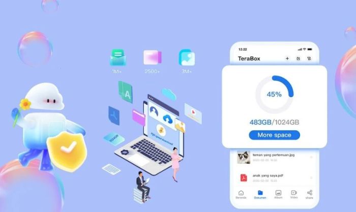 Terabox cho phép lưu trữ đa dạng các loại file và định dạng dữ liệu