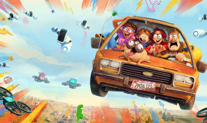 Nhà Mitchell Đối Đầu Với Máy Móc là một trong những phim hoạt hình Netflix xuất sắc nhất
