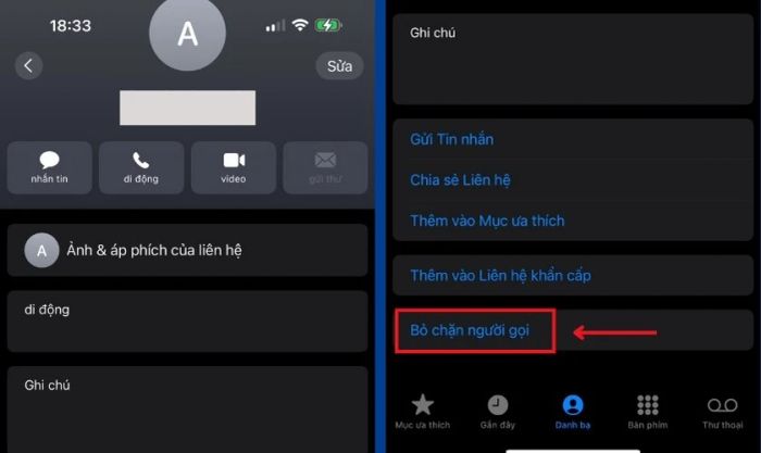 Gỡ chặn Người gọi này