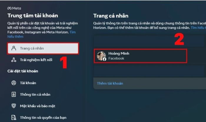 hướng dẫn thay đổi liên kết facebook trên máy tính
