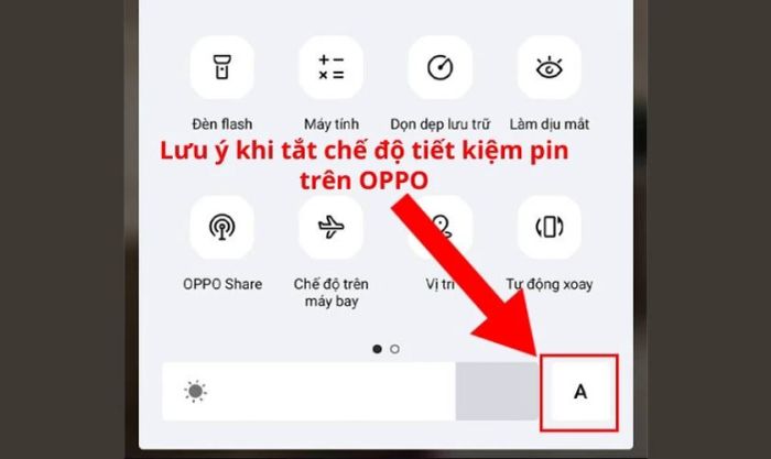 Những điều cần lưu ý khi tắt chế độ tiết kiệm pin trên OPPO