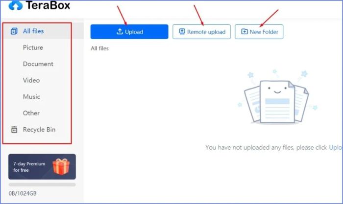 Tải file lên và bắt đầu lưu trữ dữ liệu miễn phí một cách dễ dàng