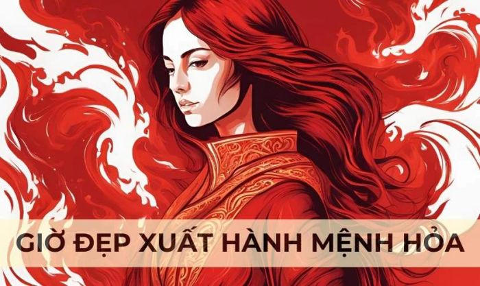 Khung giờ xuất hành đẹp nhất dành cho người mệnh Hỏa