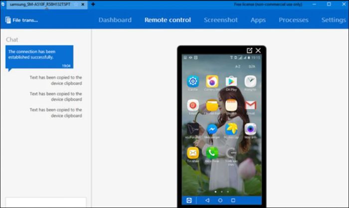 Hướng dẫn điều khiển điện thoại từ máy tính qua TeamViewer