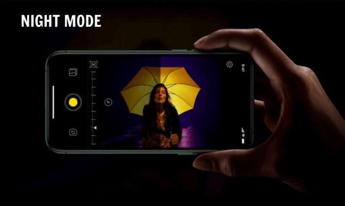 Chế độ chụp ảnh ban đêm Night Mode