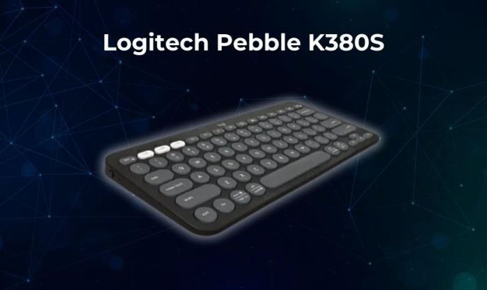 Bàn phím Bluetooth Logitech Pebble K380S