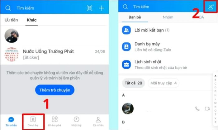 Hướng dẫn sử dụng Zalo để kiểm tra số điện thoại trên thiết bị