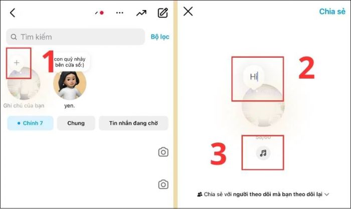 Liệu có thể thêm nhạc vào ghi chú trên Instagram không?