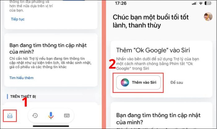 Hướng dẫn kích hoạt tính năng Ok Google trên hệ điều hành iOS