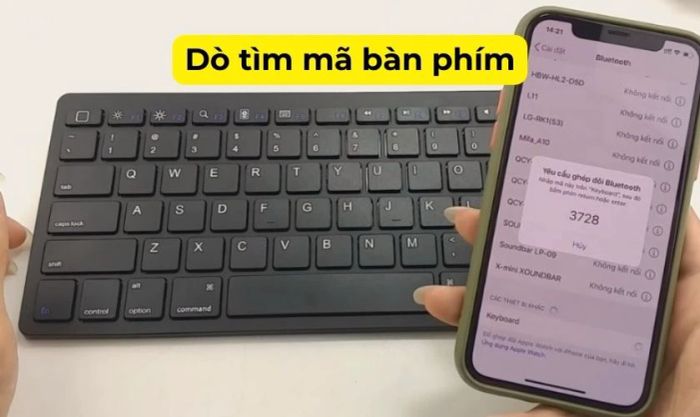 Hướng dẫn kết nối bàn phím Bluetooth với điện thoại iPhone