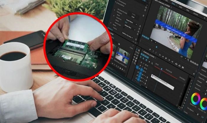 Cách tháo RAM laptop để thay thế khi cần tăng dung lượng bộ nhớ cho máy