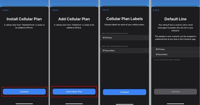 Hướng dẫn đổi eSIM MobiFone trực tuyến bằng ứng dụng My MobiFone