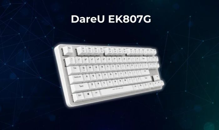 Bàn phím không dây DareU EK807G