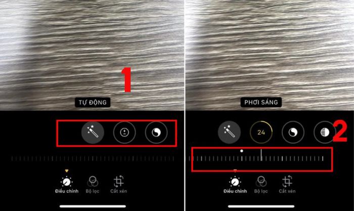 Hướng dẫn chỉnh sửa ảnh sau khi chụp liên hoàn trên iPhone - Bước 2