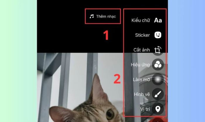 Bạn có thể thêm các yếu tố sáng tạo để làm nổi bật khoảnh khắc