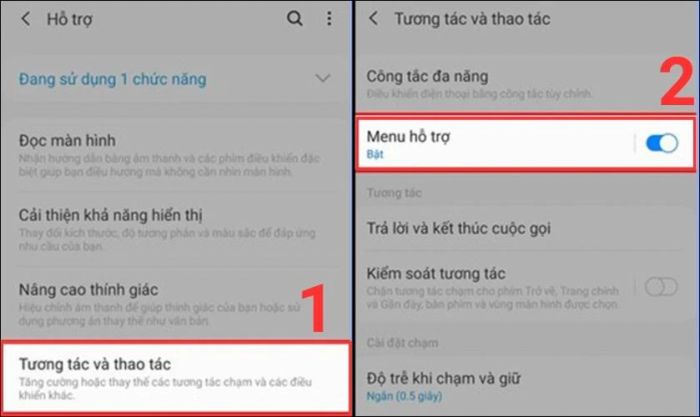 Tắt màn hình Samsung mà không cần dùng nút nguồn