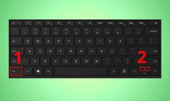 Phím tắt để chuyển sheet sang trái trong Excel
