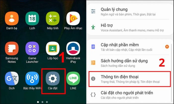Hướng dẫn cách kiểm tra số điện thoại cá nhân trên điện thoại Android