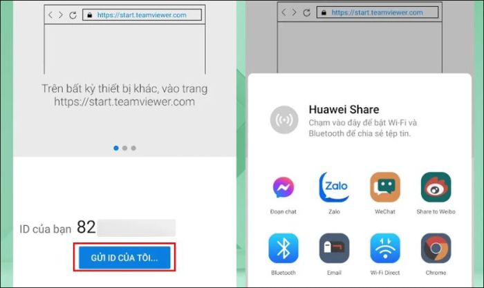 Hướng dẫn kết nối điện thoại với máy tính qua TeamViewer