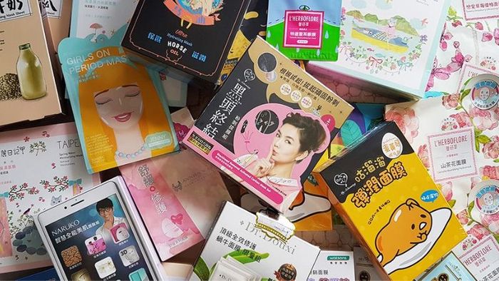 Taiwanese face masks loved by women