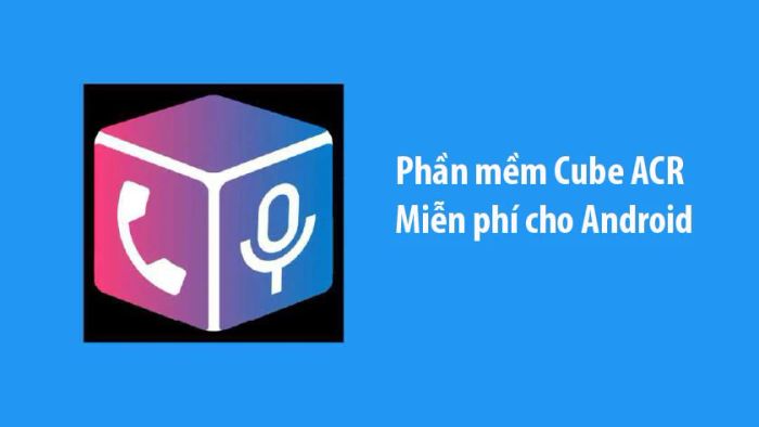 Phần mềm Cube ACR