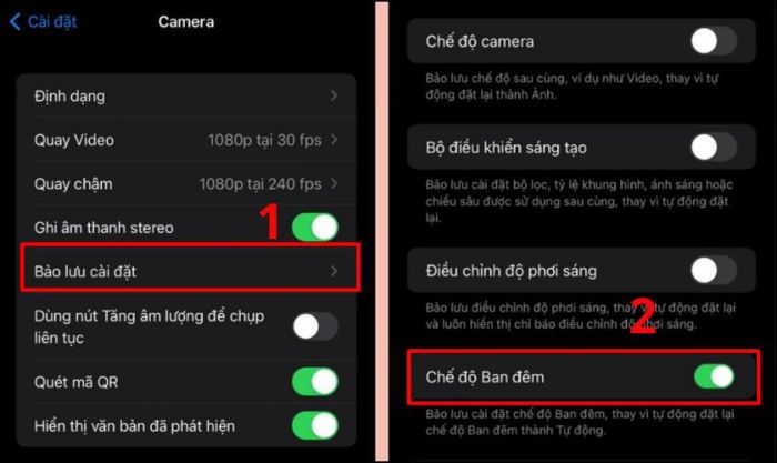 Hướng dẫn chỉnh bộ lọc đen trắng trên camera iPhone 13
