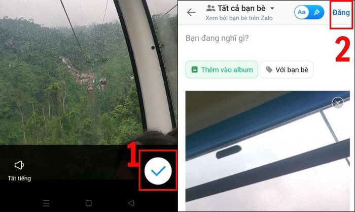 Hướng dẫn đăng video lên nhật ký Zalo không bị giảm chất lượng bằng Android