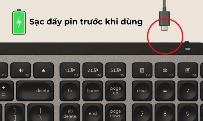 Luôn sạc đầy pin trước khi sử dụng để đảm bảo trải nghiệm mượt mà