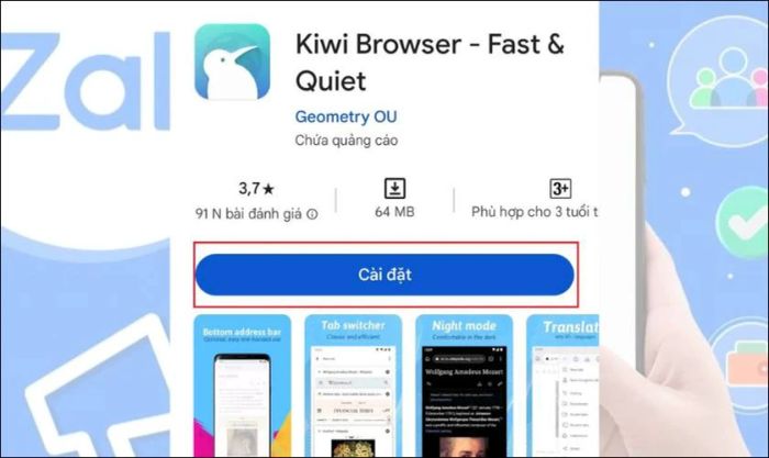 Hướng dẫn chi tiết cách tắt mã hóa đầu cuối Zalo trên Android
